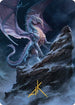 Ancient Silver Dragon Art Card () (Gold-Stamped Signature) (6) [Art Series: Commander Legends: Battle for Baldur's Gate]