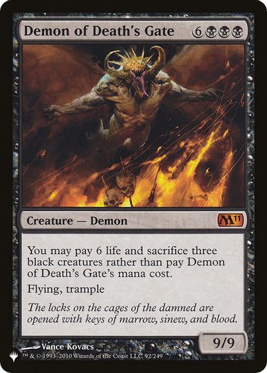 Demon of Death's Gate (92) [The List]
