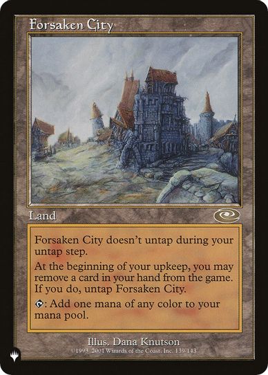 Forsaken City (139) [The List]