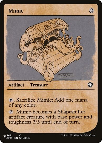 Mimic (Showcase) (349) [The List]