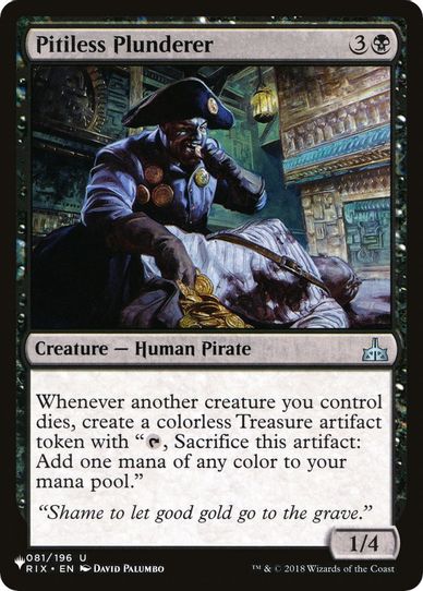 Pitiless Plunderer (81) [The List]
