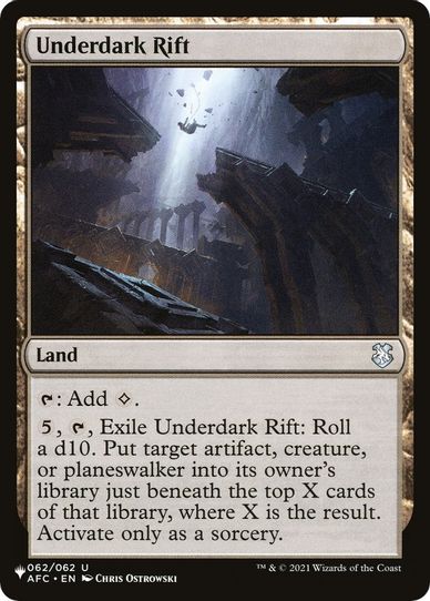 Underdark Rift (62) [The List]
