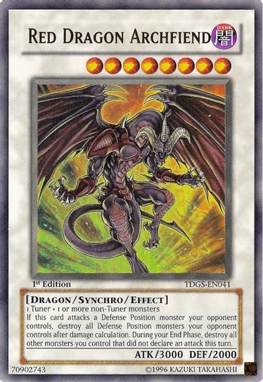 Red Dragon Archfiend (TDGS-EN041) [The Duelist Genesis]