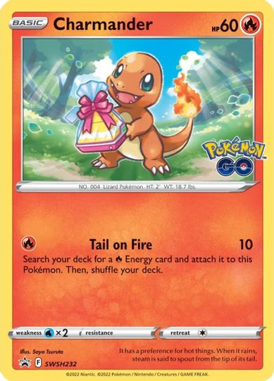 Charmander SWSH (SWSH232) [Sword & Shield Promo Cards]