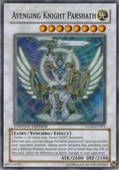 Avenging Knight Parshath (TDGS-ENSP1) [The Duelist Genesis]