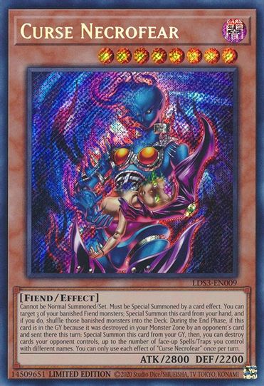 Curse Necrofear (LDS3-EN009) [Legendary Duelists: Season 3]