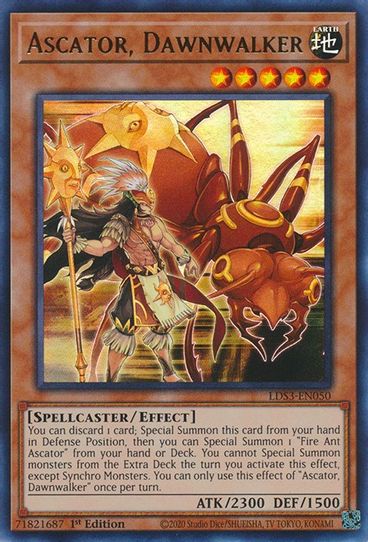 Ascator, Dawnwalker (LDS3-EN050) [Legendary Duelists: Season 3]