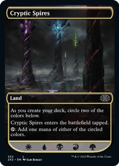 Cryptic Spires (332) [Double Masters 2022]