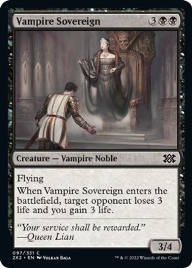 Vampire Sovereign (97) [Double Masters 2022]
