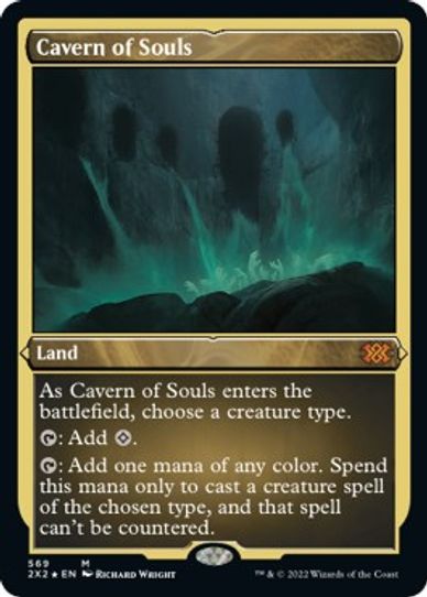 Cavern of Souls (Foil Etched) (569) [Double Masters 2022]