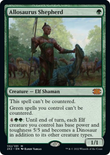 Allosaurus Shepherd (132) [Double Masters 2022]