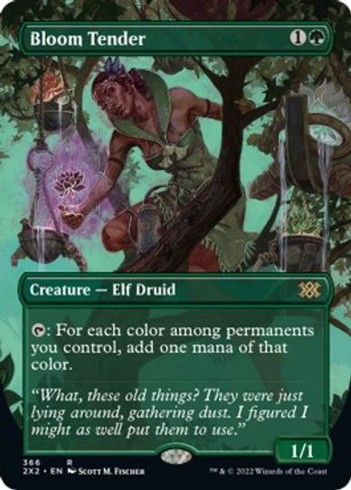 Bloom Tender (Borderless) (366) [Double Masters 2022]