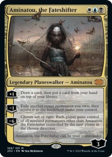 Aminatou, the Fateshifter (169) [Double Masters 2022]