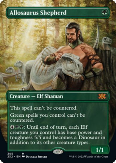 Allosaurus Shepherd (Borderless) (365) [Double Masters 2022]