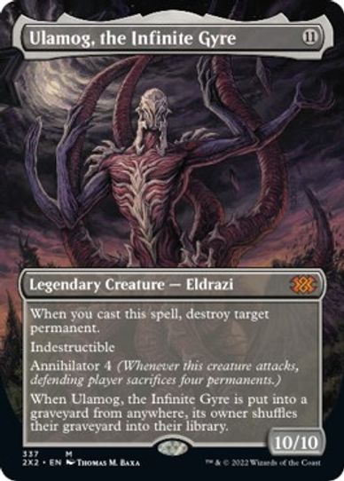 Ulamog, the Infinite Gyre (Borderless) (337) [Double Masters 2022]