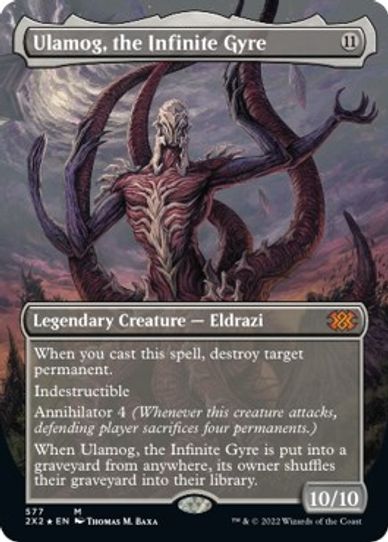 Ulamog, the Infinite Gyre (Textured Foil) (577) [Double Masters 2022]