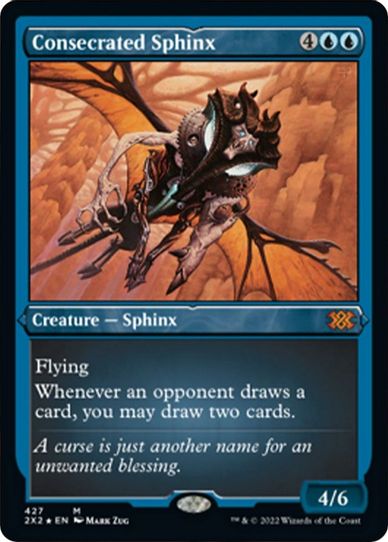 Consecrated Sphinx (Foil Etched) (427) [Double Masters 2022]