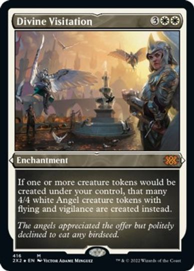 Divine Visitation (Foil Etched) (416) [Double Masters 2022]
