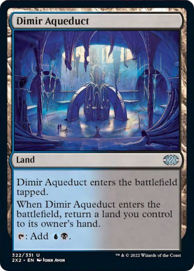 Dimir Aqueduct (322) [Double Masters 2022]