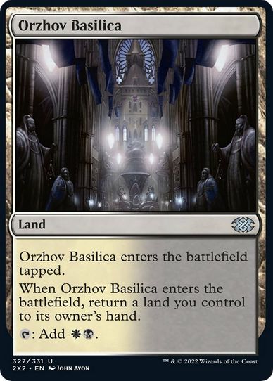 Orzhov Basilica (327) [Double Masters 2022]