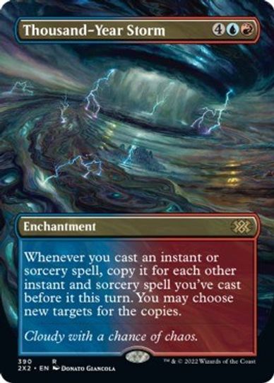 Thousand-Year Storm (Borderless) (390) [Double Masters 2022]