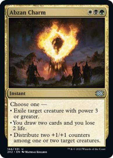 Abzan Charm (166) [Double Masters 2022]