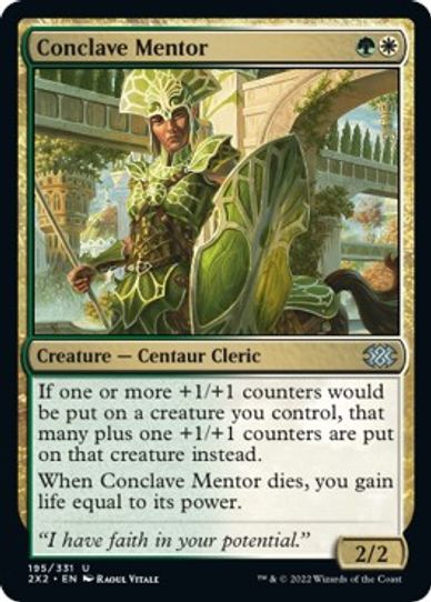 Conclave Mentor (195) [Double Masters 2022]