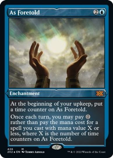 As Foretold (Foil Etched) (426) [Double Masters 2022]