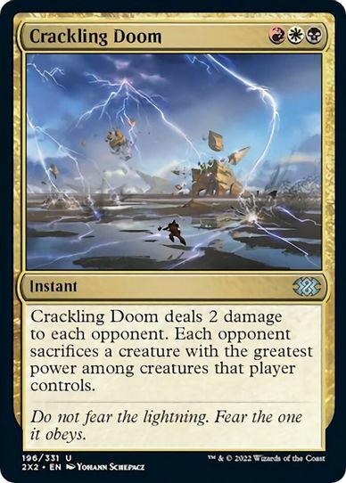 Crackling Doom (196) [Double Masters 2022]