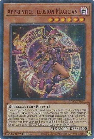 Apprentice Illusion Magician (Red) (LDS3-EN087) [Legendary Duelists: Season 3]