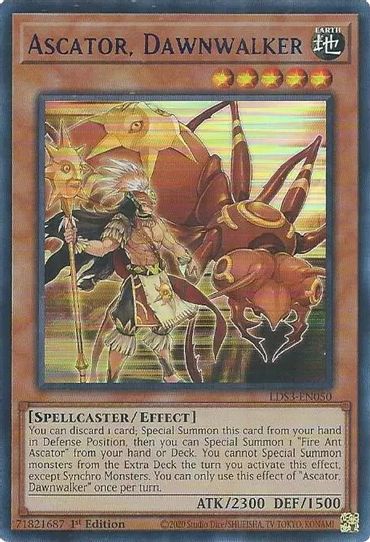 Ascator, Dawnwalker (Blue) (LDS3-EN050) [Legendary Duelists: Season 3]