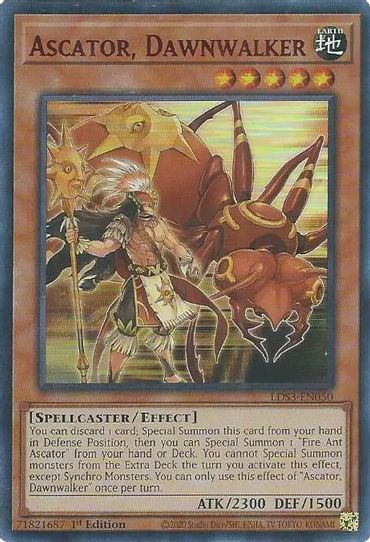 Ascator, Dawnwalker (Red) (LDS3-EN050) [Legendary Duelists: Season 3]