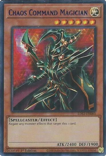 Chaos Command Magician (Blue) (LDS3-EN083) [Legendary Duelists: Season 3]
