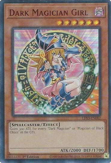Dark Magician Girl (Red) (LDS3-EN082) [Legendary Duelists: Season 3]