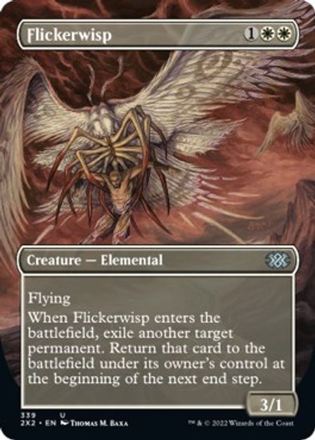 Flickerwisp (Borderless) [Double Masters 2022]