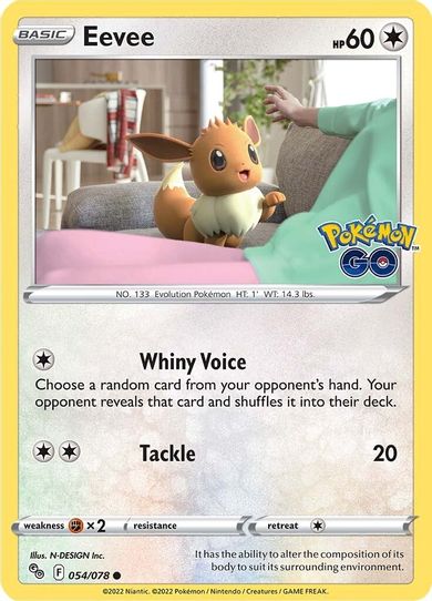 Eevee (054/078) [Pokemon GO]