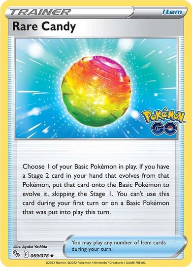 Rare Candy (069/078) [Pokemon GO]