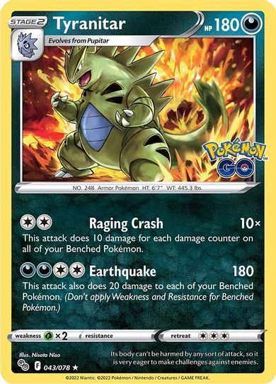 Tyranitar (043/078) [Pokemon GO]