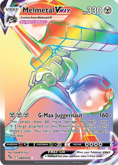 Melmetal VMAX (Secret) (080/078) [Pokemon GO]