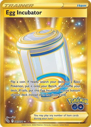 Egg Incubator (Secret) (087/078) [Pokemon GO]