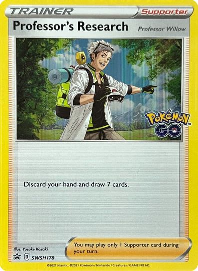 Professor's Research SWSH (SWSH178) [Sword & Shield Promo Cards]