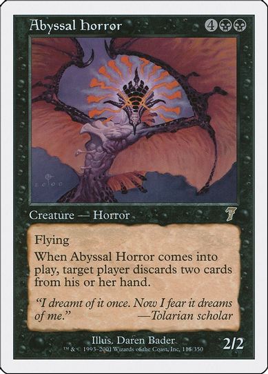 Abyssal Horror [7th Edition]