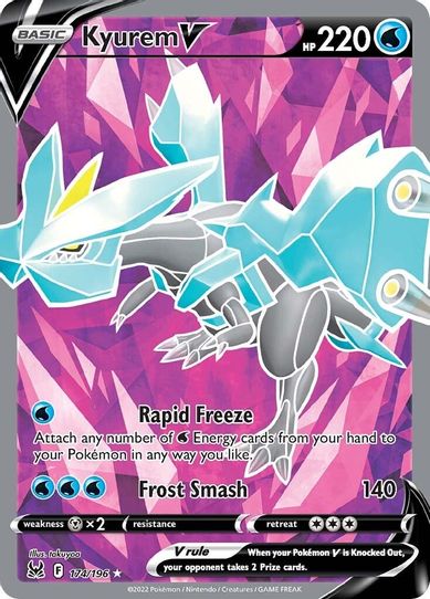Kyurem V (Full Art) (174/196) [Sword & Shield: Lost Origin]