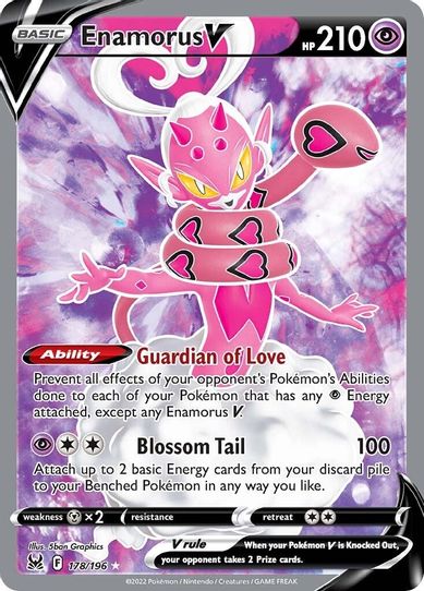 Enamorus V (Full Art) (178/196) [Sword & Shield: Lost Origin]