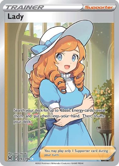 Lady (Full Art) (193/196) [Sword & Shield: Lost Origin]