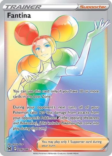Fantina (Secret) (206/196) [Sword & Shield: Lost Origin]