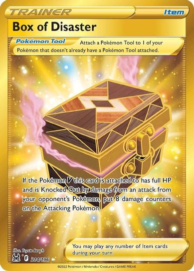 Box of Disaster (Secret) (214/196) [Sword & Shield: Lost Origin]