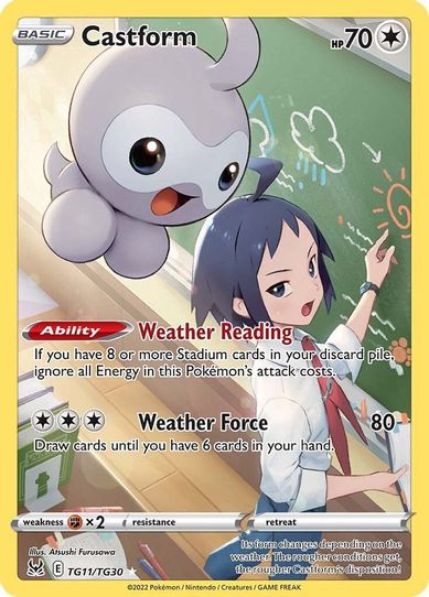 Castform (TG11/TG30) [Sword & Shield: Lost Origin Trainer Gallery]