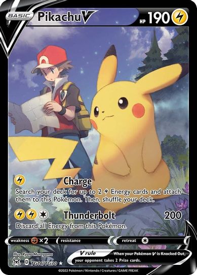 Pikachu V (TG16/TG30) [Sword & Shield: Lost Origin Trainer Gallery]