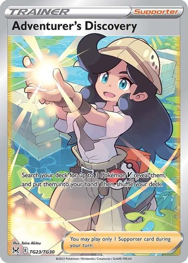 Adventurer's Discovery (TG23/TG30) [Sword & Shield: Lost Origin Trainer Gallery]